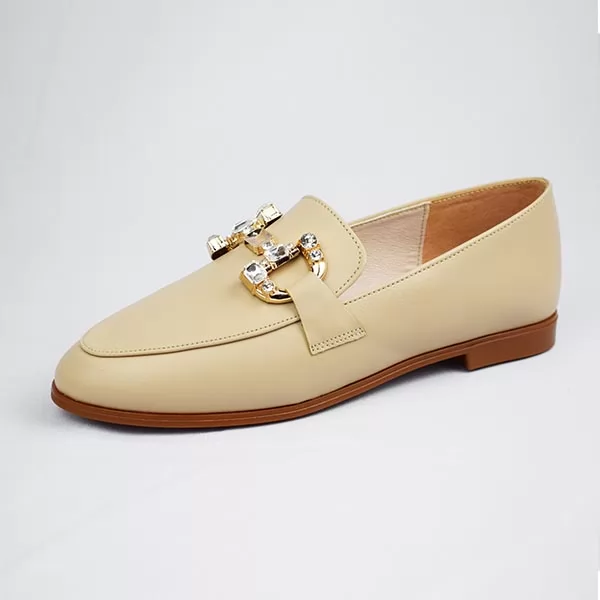 Chaussure pour femme s-8459 beige ..........   sandale médicale femme confortable Maroc